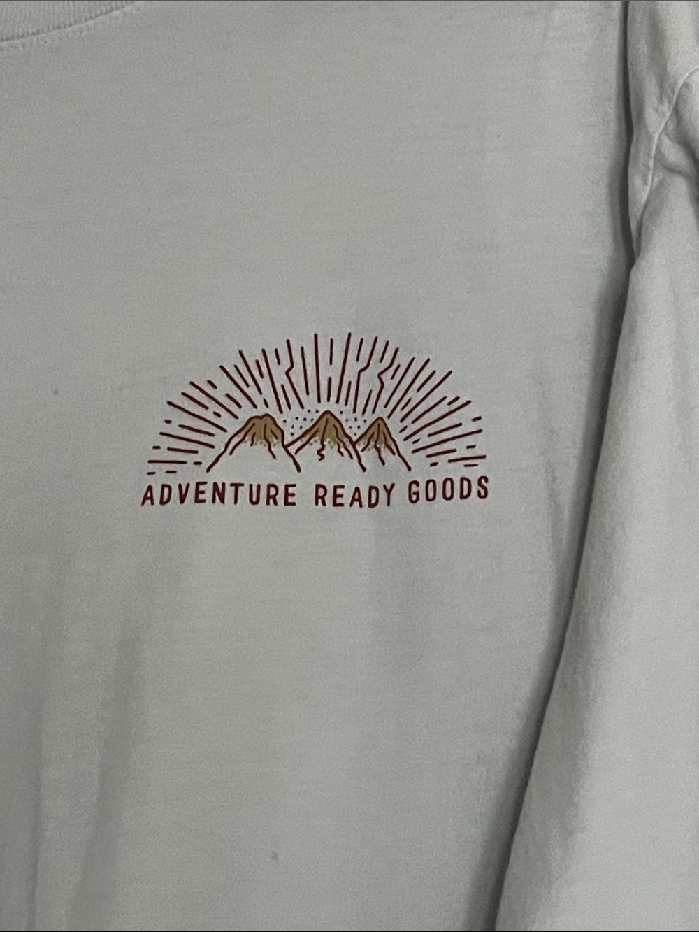 Roark Long Sleeve Graphic Men's Tee, Moto Camping, Size Large - Picture 4 of 9